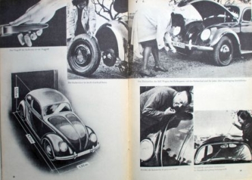 Volkswagen KdF Modelprogram 1939 "Mein KdF-Wagen" Carbrochure (7371)